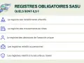 Liste des registres obligatoires pour une SASU : bénéficiaires effectifs, mouvements de titres, décisions de l'associé unique, personnel, sécurité au travail.