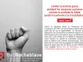 Poing levé symbolisant le droit de grève, avec un titre interrogeant sur la constitutionnalité de sa limitation pendant les vacances scolaires.