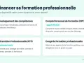 Dispositifs de formation professionnelle : plan de développement, CPF, PTP, congé. L'obligation employeur pour la formation salarié est abordée.