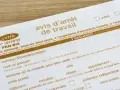 Avis d'arrêt de travail. La question "le médecin conseil peut-il m'obliger à reprendre le travail ?" est au cœur de ce document administratif.