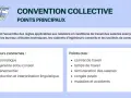 Convention collective : points principaux, secteurs concernés (informatique, ingénierie, événementiel, traduction) et points clés (contrat, temps de travail, rémunération, congés, maladies).