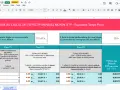 Tableau de calcul de l'ETP (Equivalent Temps Plein) pour la gestion des effectifs. Il détaille les cas de calcul et les entrées pour janvier, février et mars.