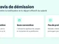 Préavis de démission : durée fixée par convention, sans convention ou sans prolongation. Les congés payés ne prolongent pas le préavis.