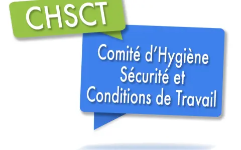 Le CHSCT, Comité d'Hygiène, Sécurité et Conditions de Travail, veille à la santé et sécurité des employés.