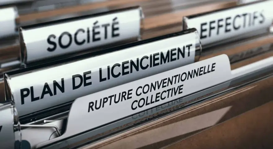 Dossiers de fichiers avec les étiquettes "Société", "Plan de licenciement" et "Rupture conventionnelle collective indemnités".